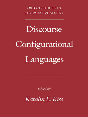 cover image of Discourse Configurational Languages
